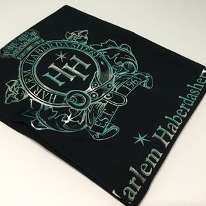 NYC Harlem Haberdashery Silver Logo T-Shirt